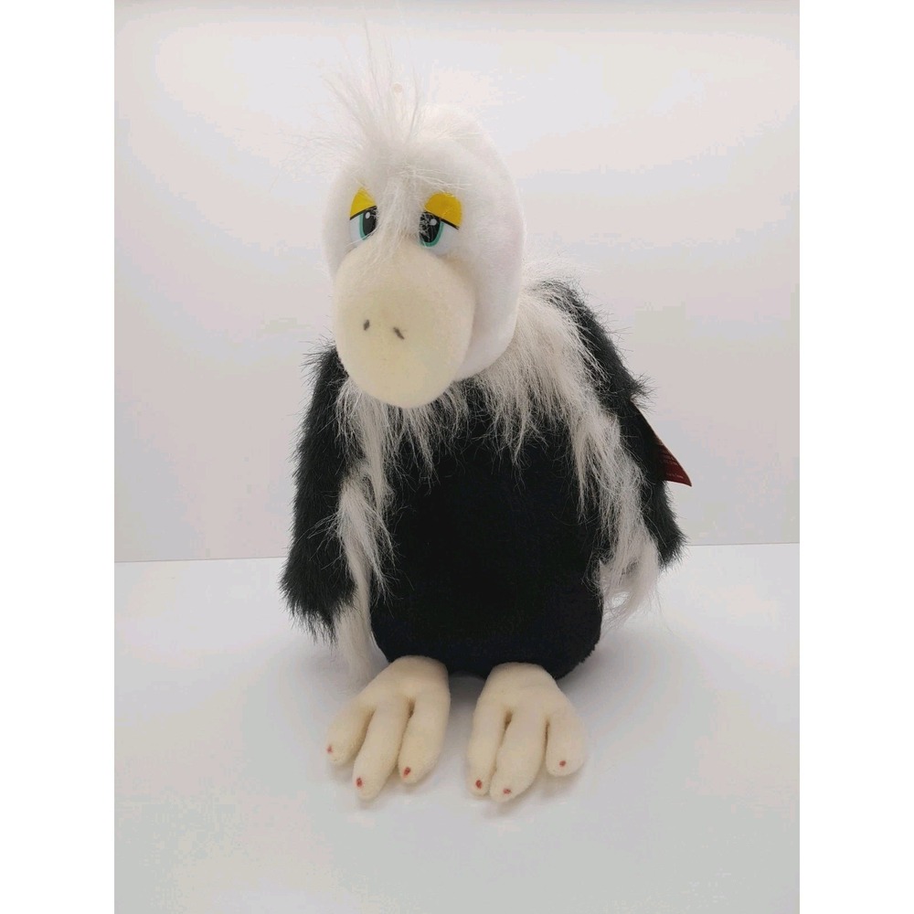 Vintage Kamar Mrs. Muldoon Condor Vulture Bird Plush 12" Stuffed Animal Toy Rare